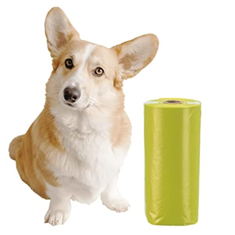Trixie Poop Bags Lemon Scented for Dogs (Yellow) image 2