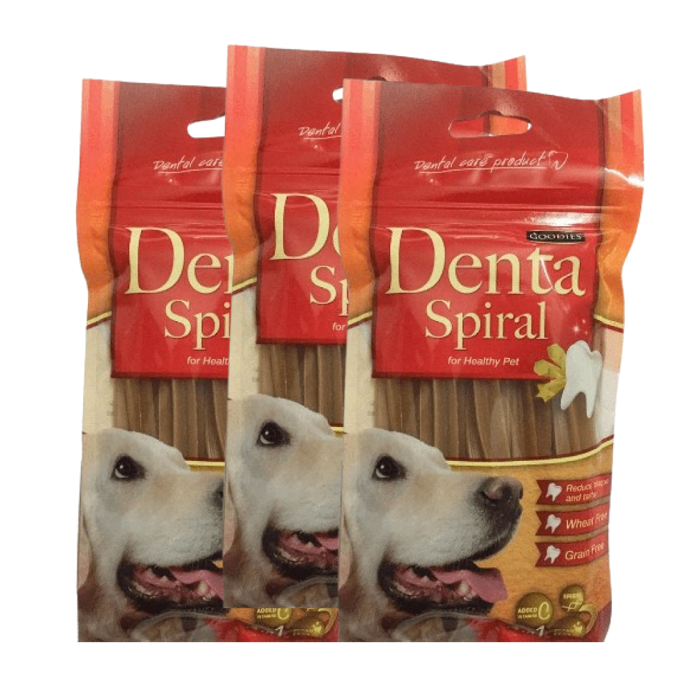 Goodies Denta Spiral Dog Treats image 2