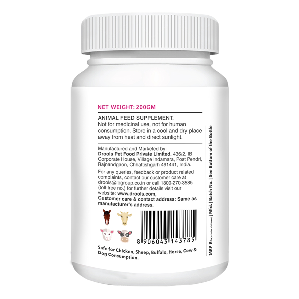 Drools Absolute Skin & Coat Supplement Tablets for Dogs image 8