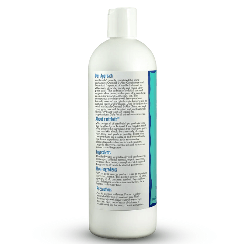EarthBath Oatmeal & Aloe Conditioner Vanilla & Almond for Dogs and Cats image 4