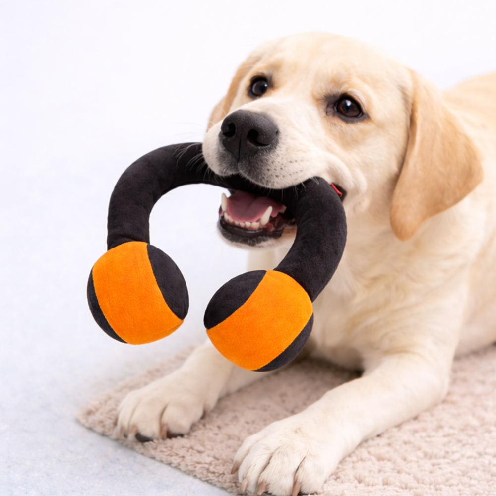 Pawgypets Headphone Plush Toy for Dogs image 6