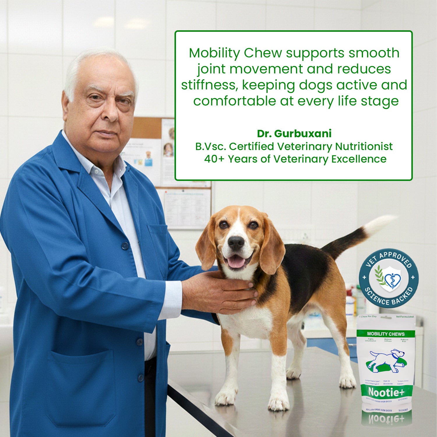 Nootie+ Joint & Bone Mobility Chews Supplement for Dogs image 4