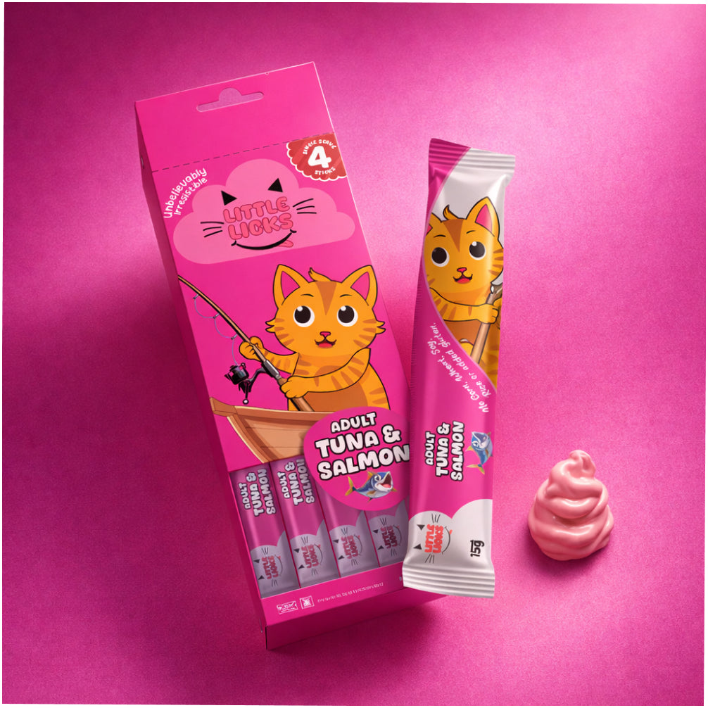 Smudges Little Licks Tuna and Salmon Creamy Bisque Adult Cat Treats image 10