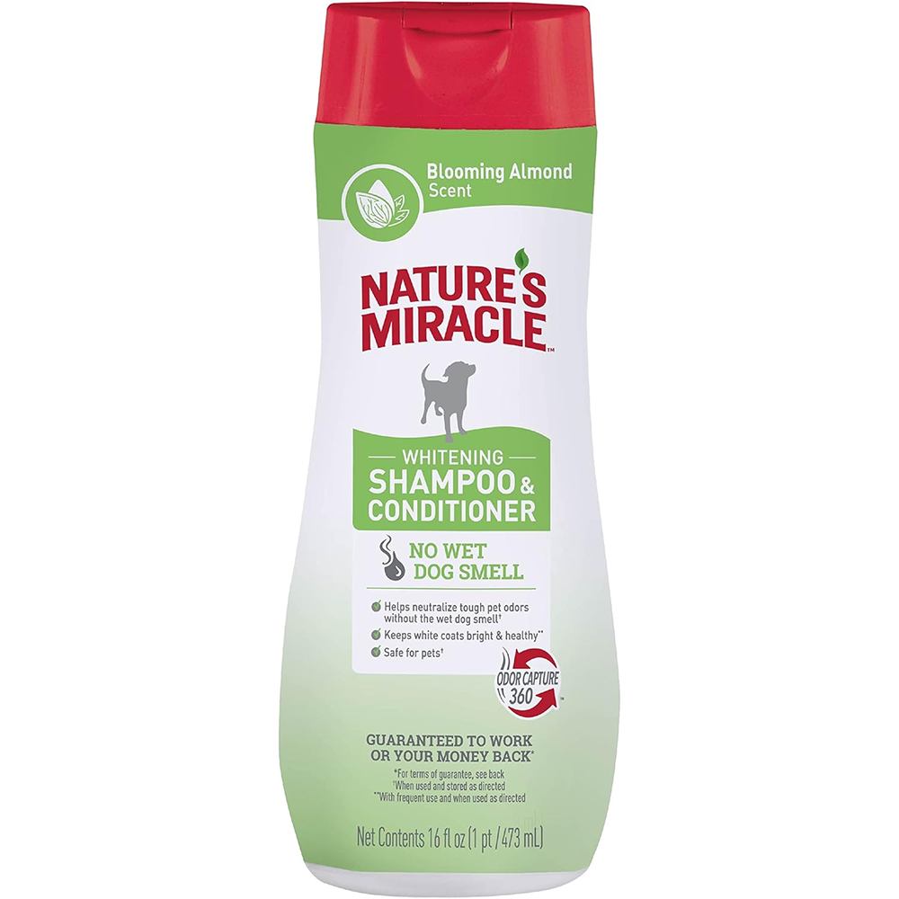 Nature's Miracle Whitening Shampoo and Conditioner for Dogs