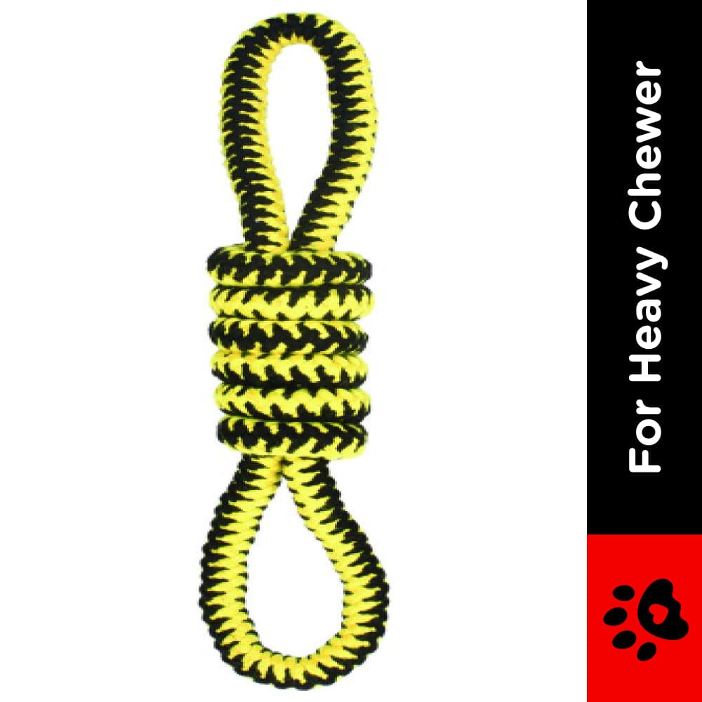 M Pets Twist Node Toy for Dogs (Yellow) image 2