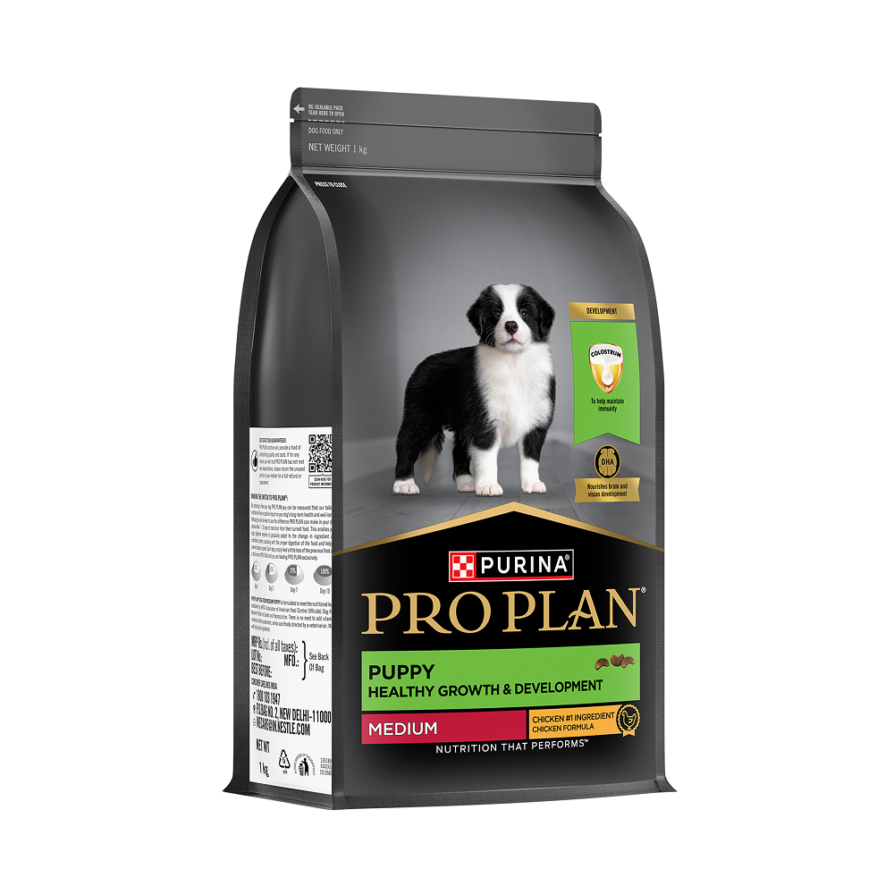 Purina Pro Plan Chicken Medium Breed Puppy Dog Dry Food (New Improved Formula) image 2