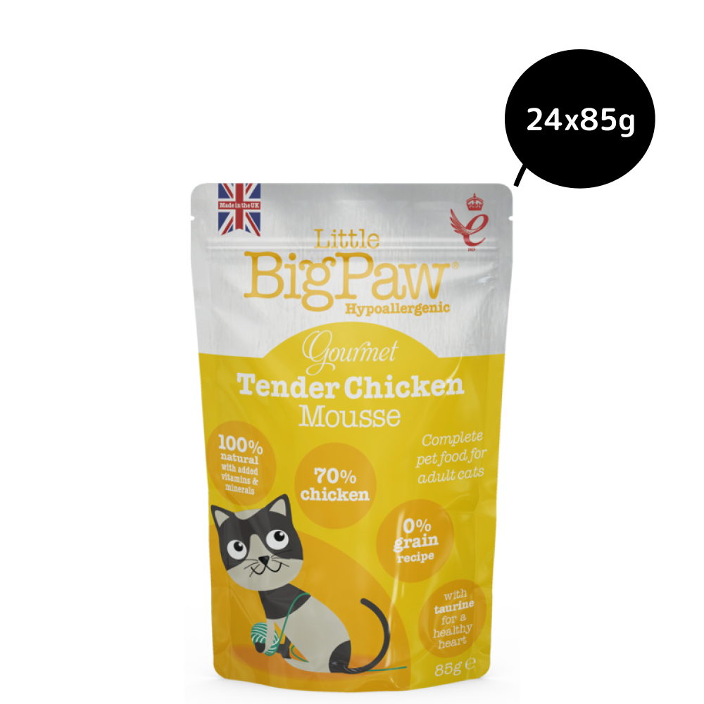 Little Big Paw Tender Chicken Mousse Cat Wet Food image 7
