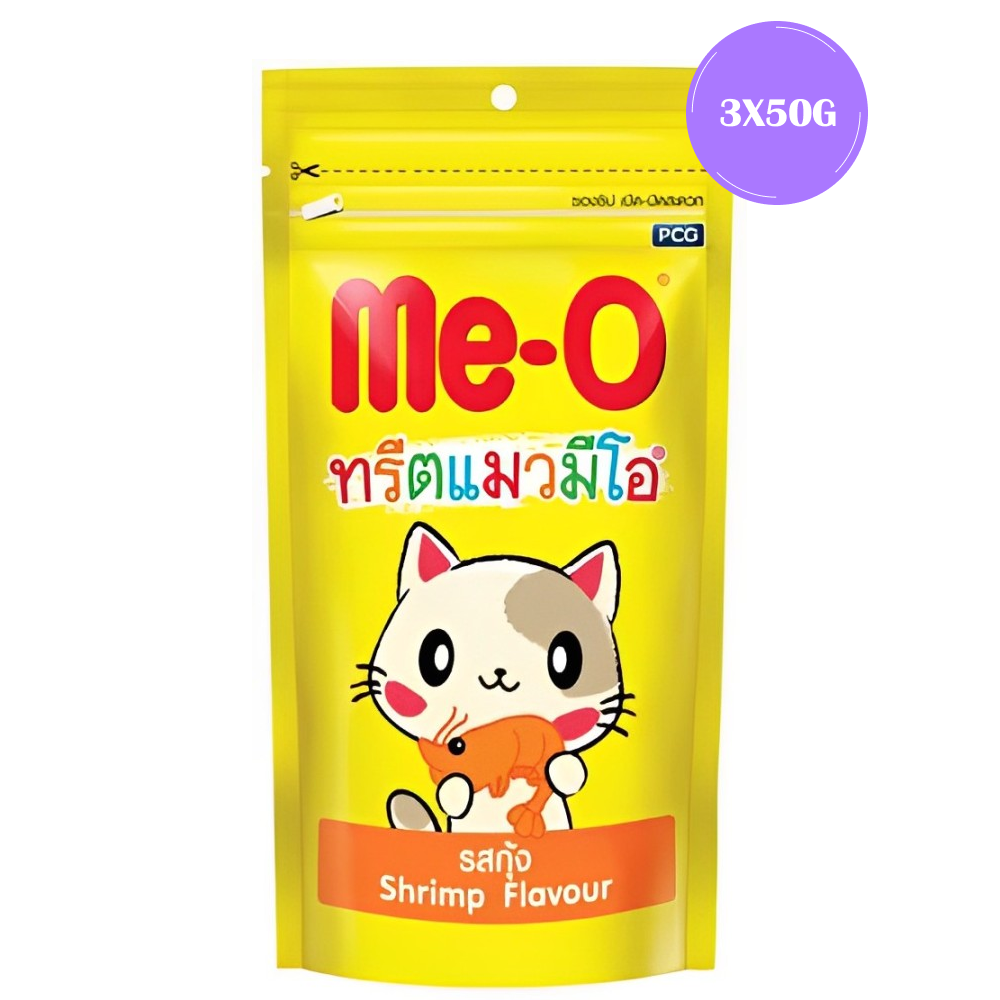 Me O Crunchy Shrimp Cat Treat image 3