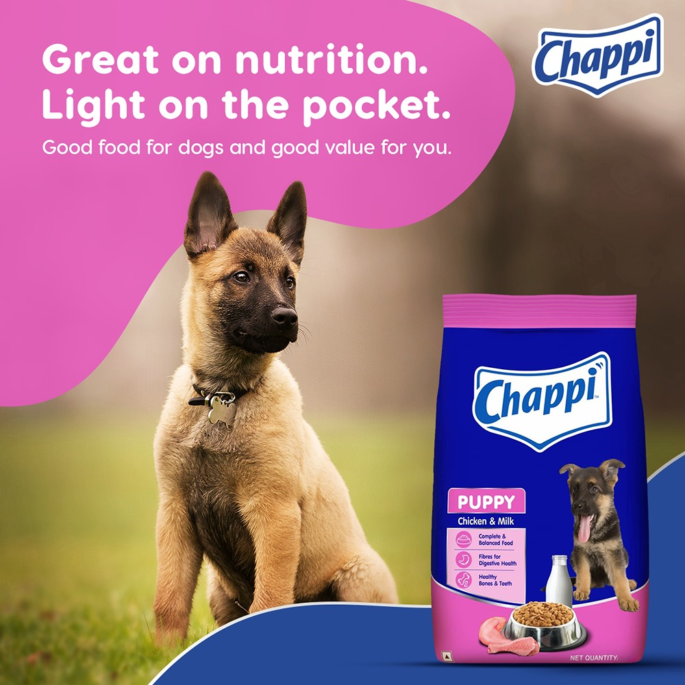 Chappi Chicken & Milk Dry Puppy Food image 6