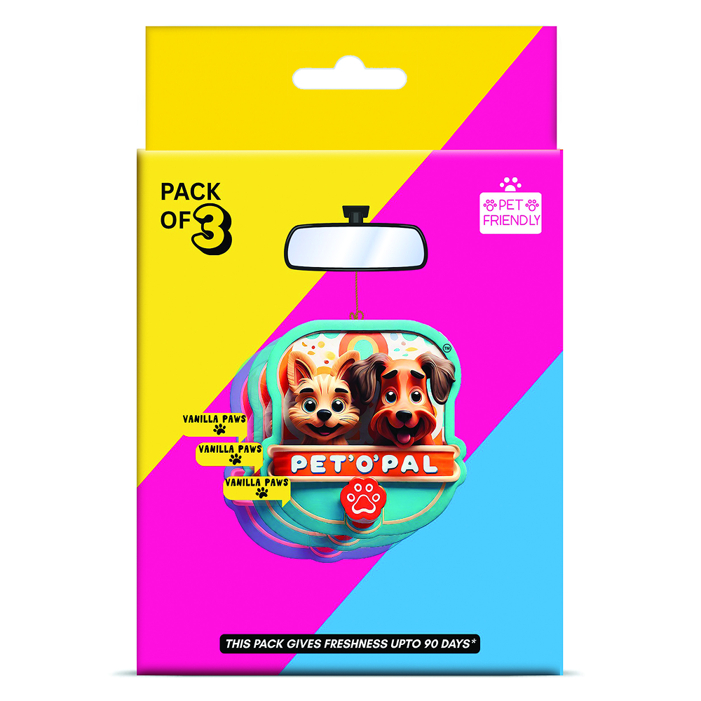 PET’O’PAL Vanilla Paws Pet Safe Hanging Air Freshener for Car, Home & Pet Spaces image 5