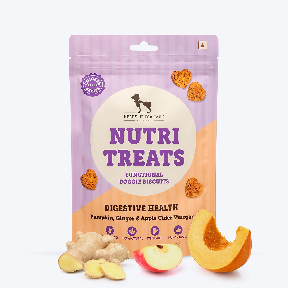 HUFT Gluten Free Nutri Chicken Liver Recipe Digestive Healthy Dog Treats