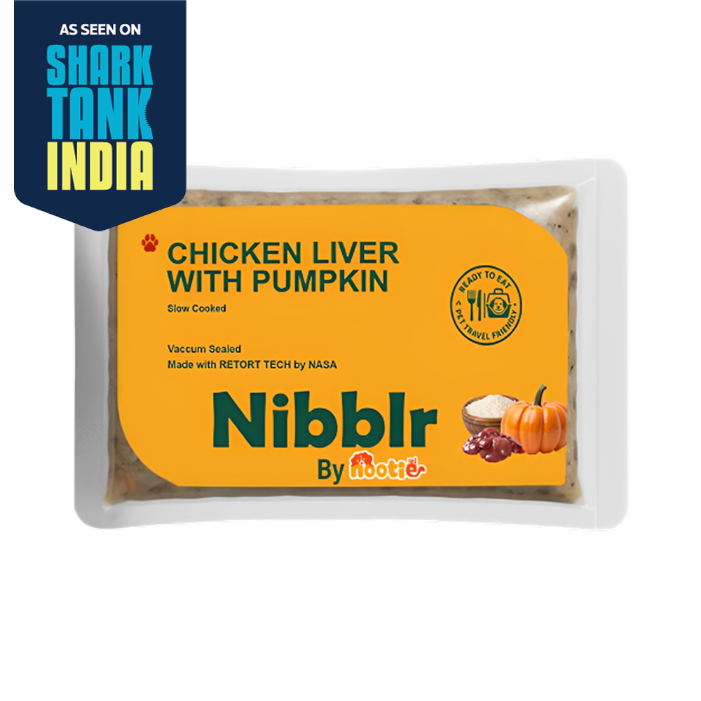 Nibblr By Nootie Wholesome Chicken Liver with Pumpkin Ready to Eat Meal Dog Wet Food