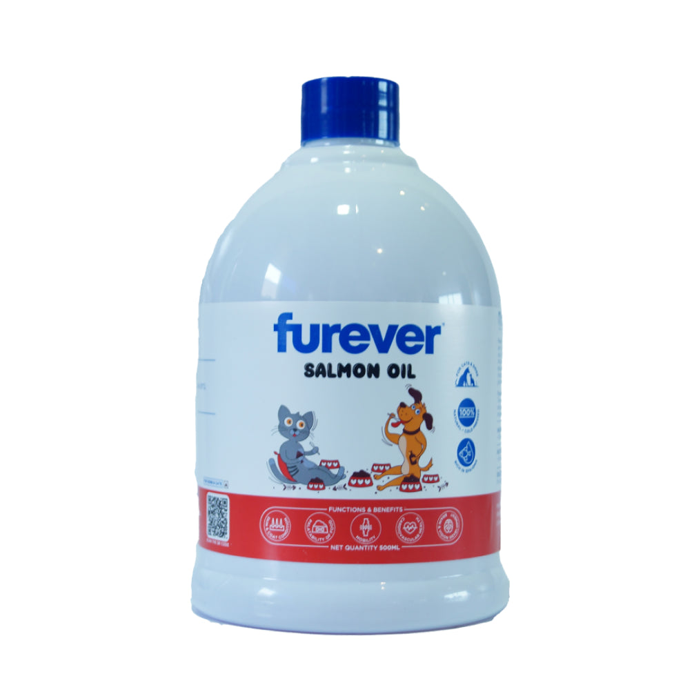 Pawsome Companion Furever Salmon Oil for Dogs & Cats 500ml