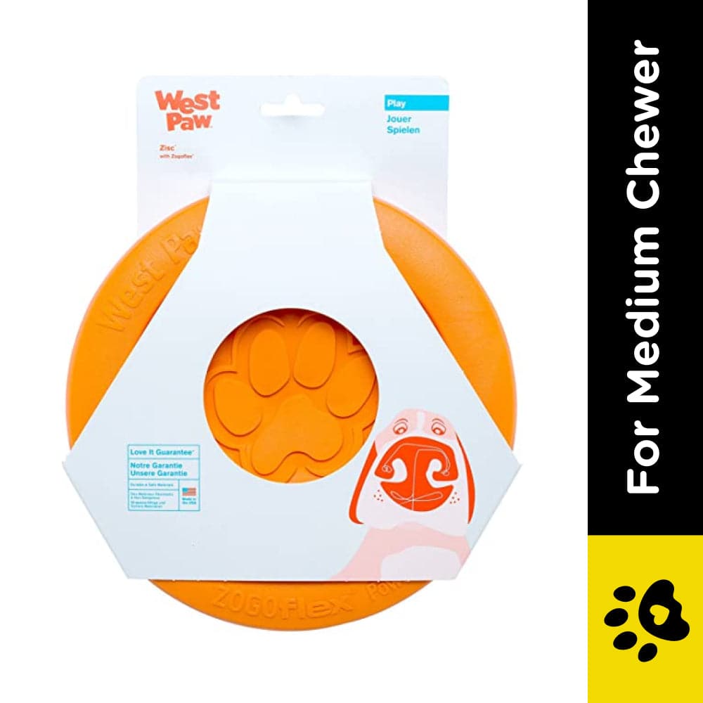 West Paw Design Zisc for Dogs (Tangerine) image 2