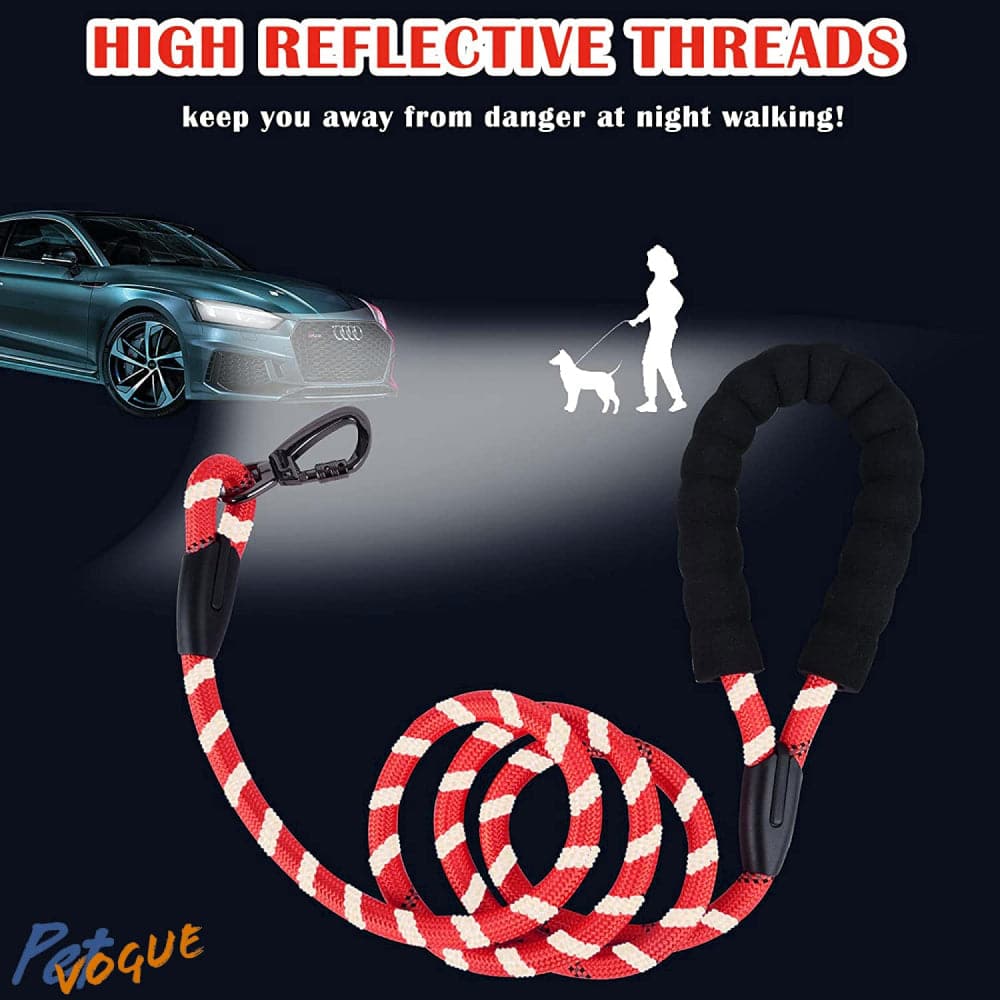 Pet Vogue Rope Leash for Dogs (Red) image 3