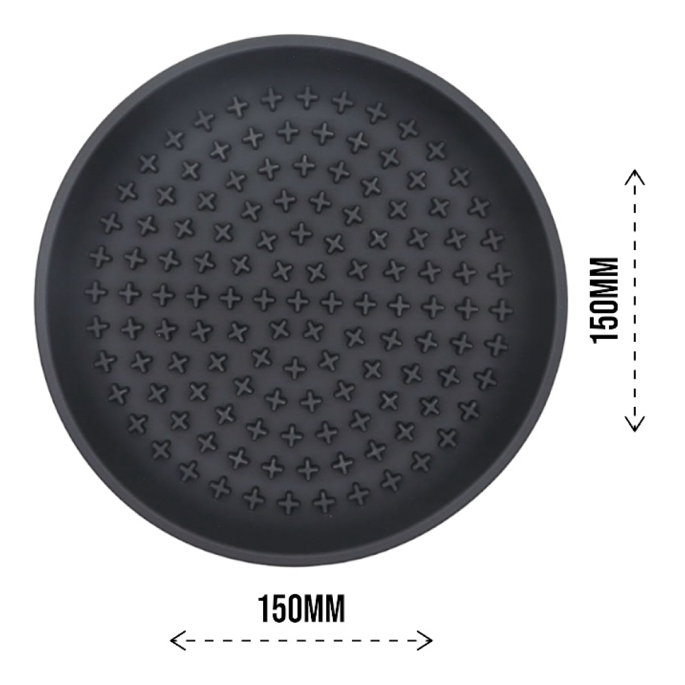 Talking Dog Club Lickables Licking Bowls for Dogs and Cats (Black) image 2