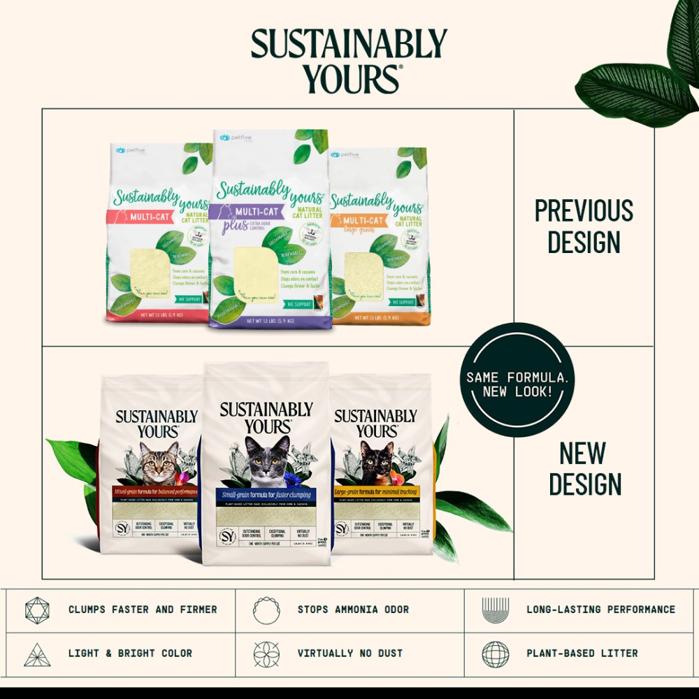 Sustainably Yours Multi Cat Unscented Cat Litter image 9