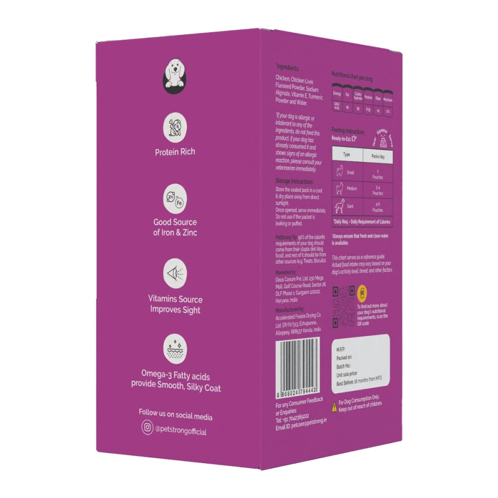 PetStrong Chicken Liver in Gravy Wet Food for Dogs image 4