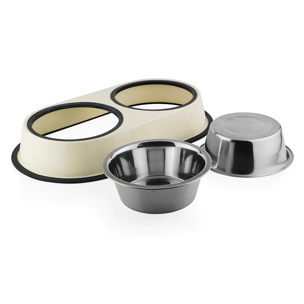 Pawpourri Home Double Diner Set for Dogs and Cats image 3