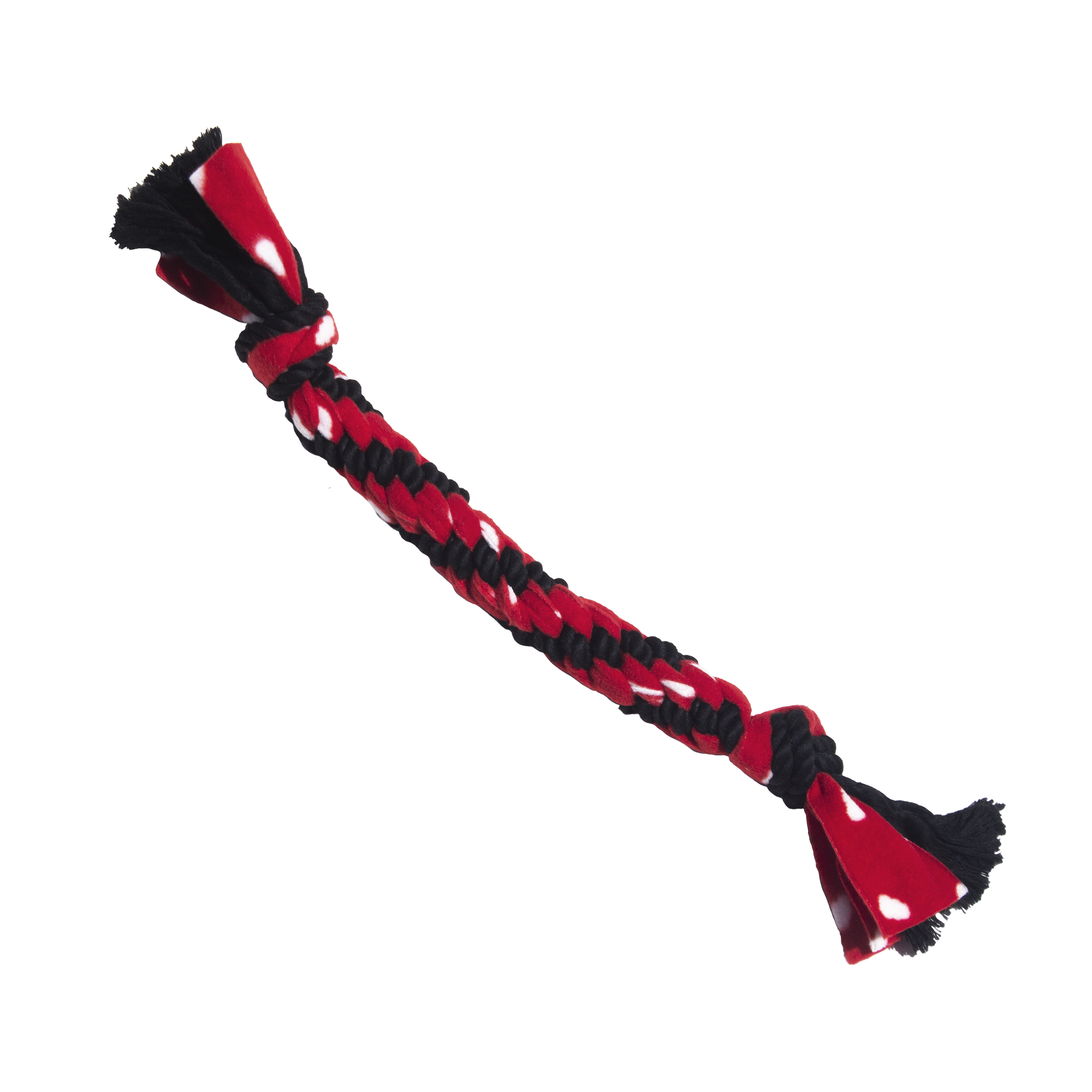 Kong Signature Rope Dual Knot Toy for Dogs (Red & Black)