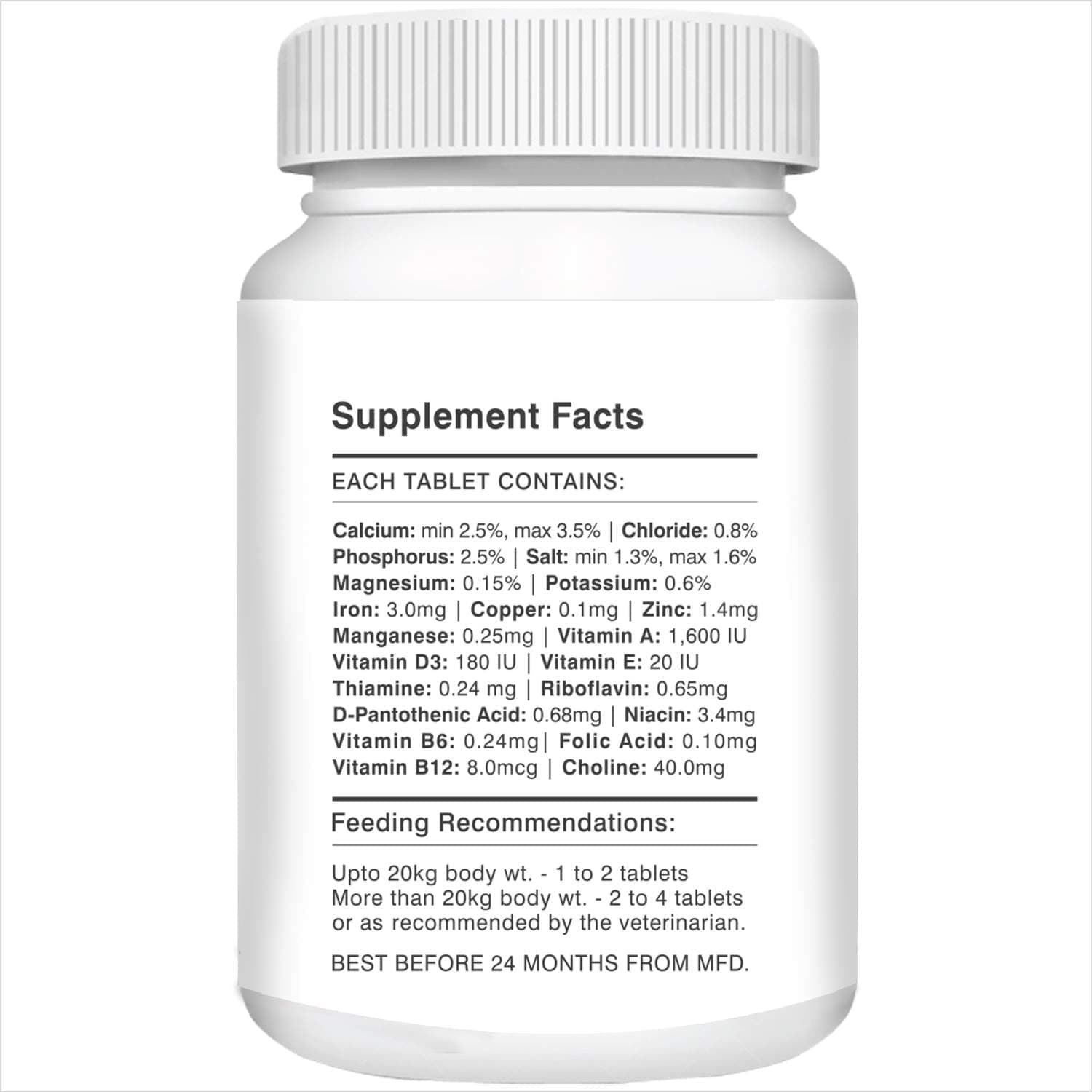 Drools Absolute Calcium, Vitamin and Skin & Coat Dog Supplement Tablets Combo image 9