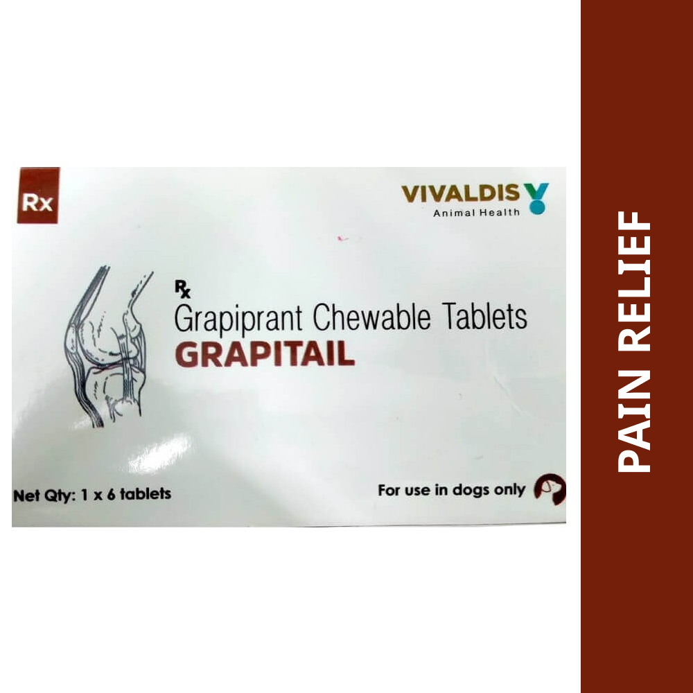 Vivaldis Grapitail 100mg (Grapiprant) Tablet for Dogs image 4