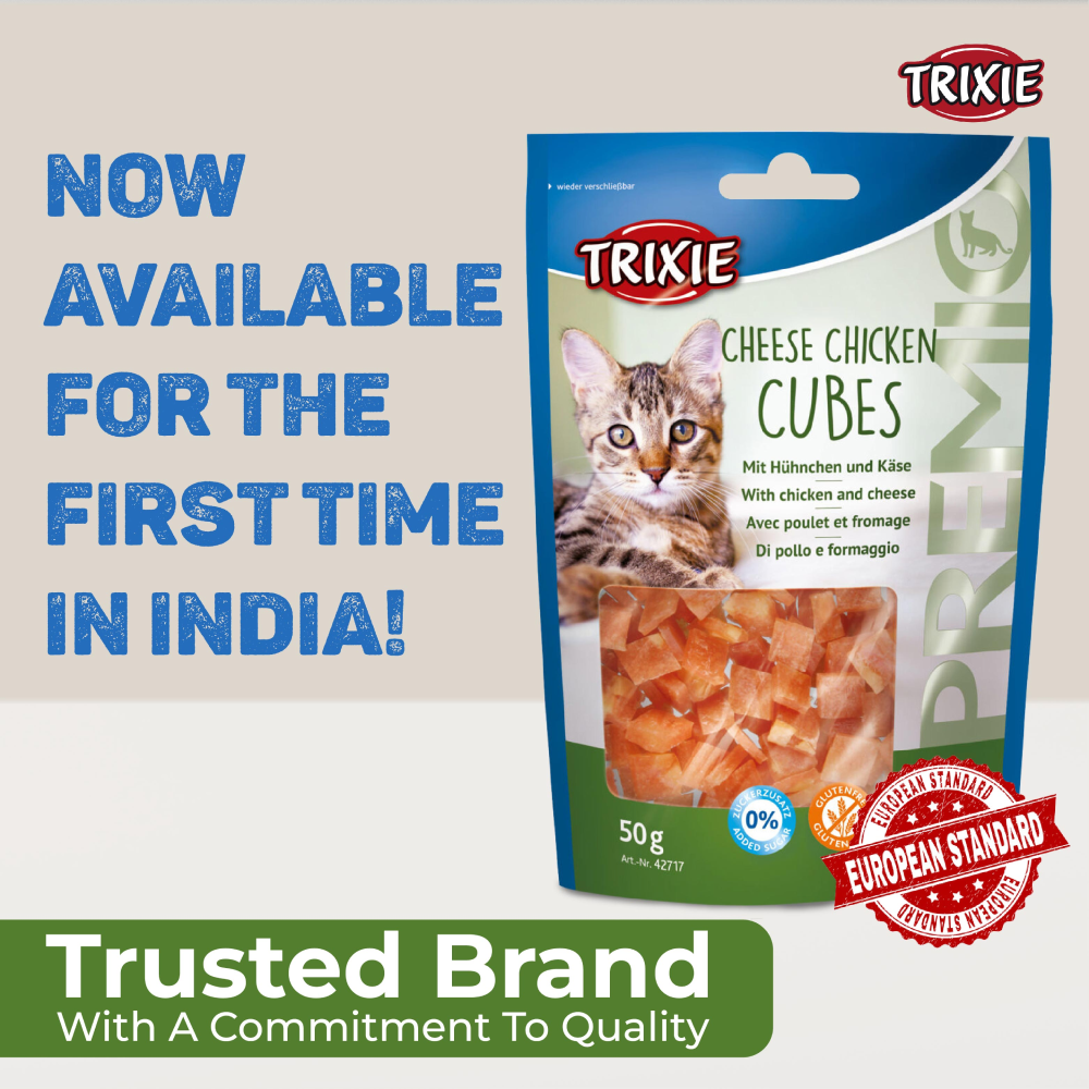 Trixie Premio Cheese Chicken Cubes Cat Treats image 3