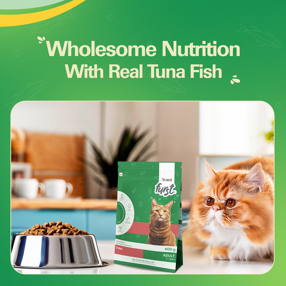 Avant Furst Tuna Fish Flavour Adult Cat Dry Food image 3