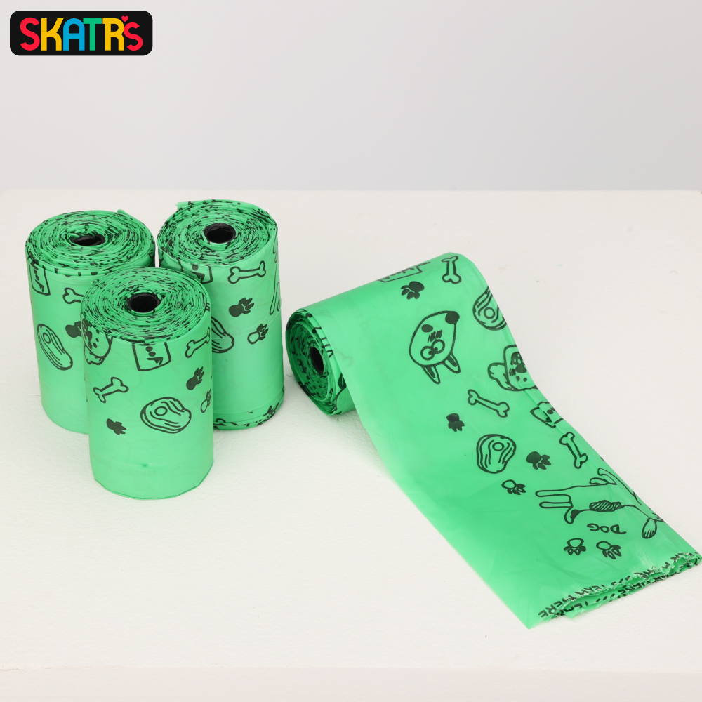 Skatrs Compostable Poop Bags for Dogs and Cats image 2