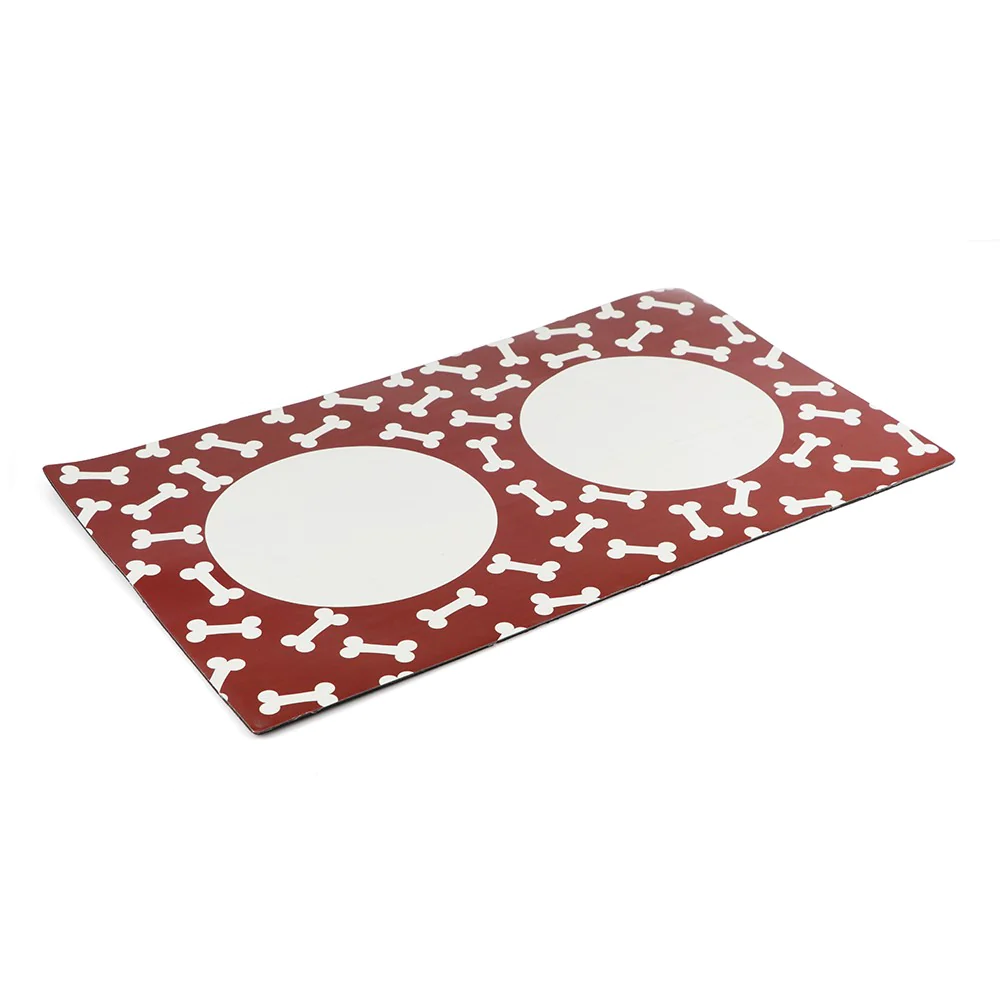 Pawpourri Stay On Mat for Dogs and Cats (Red) image 4