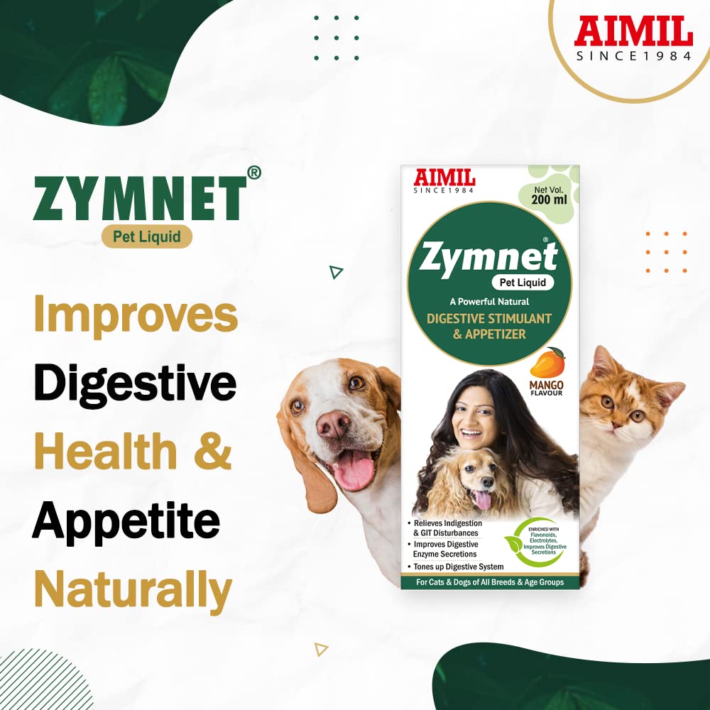Aimil Zymnet Liquid Supplement for Dogs and Cats image 3