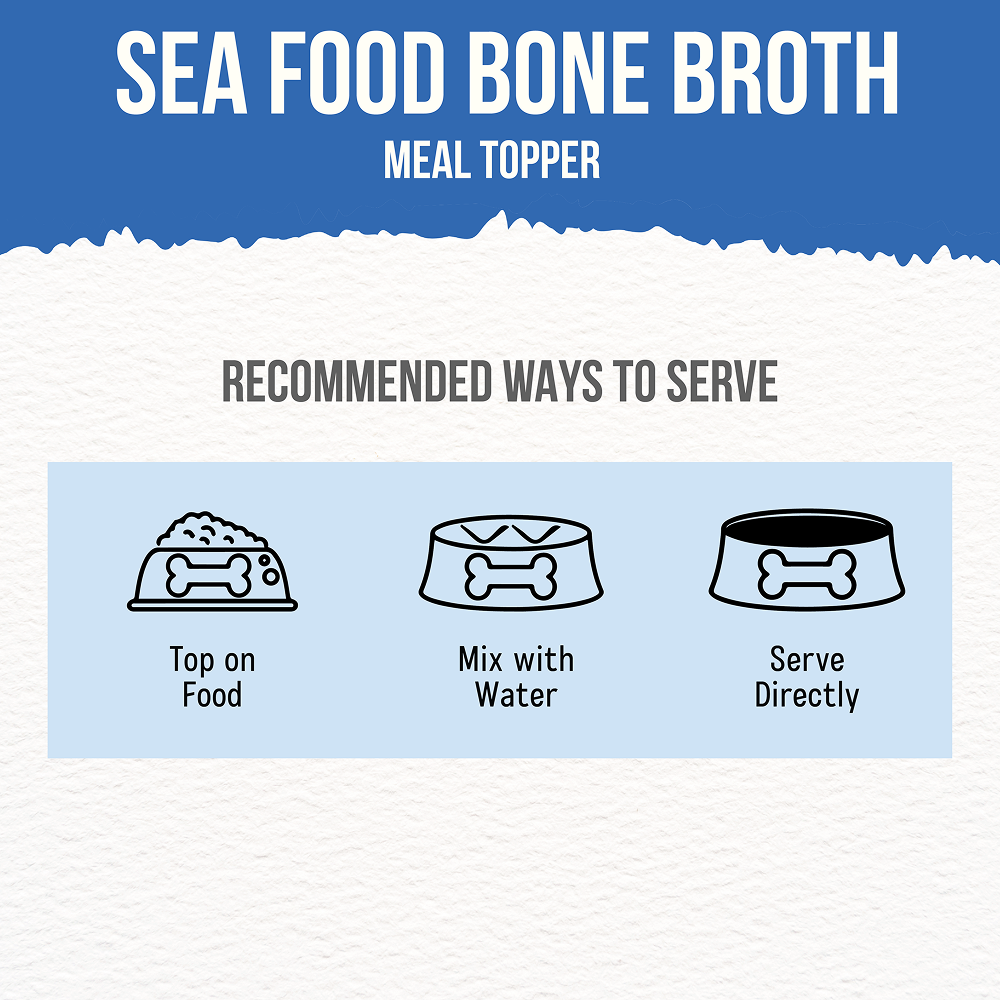 Goofy Tails Seafood Bone Broth for Cats image 5
