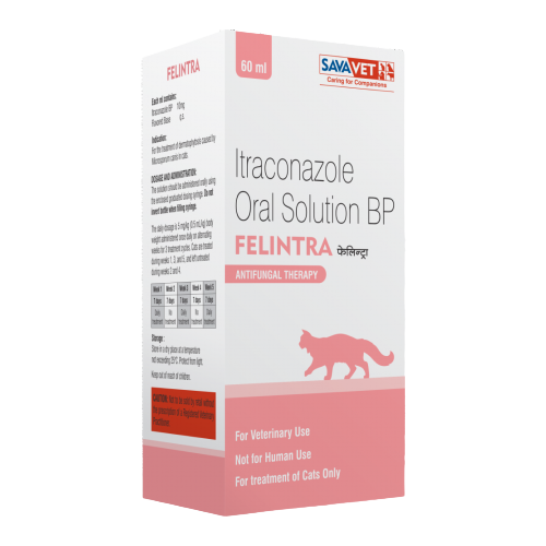 Savavet Felintra (Itraconazole) Oral Solution Cat (60ml) image 2