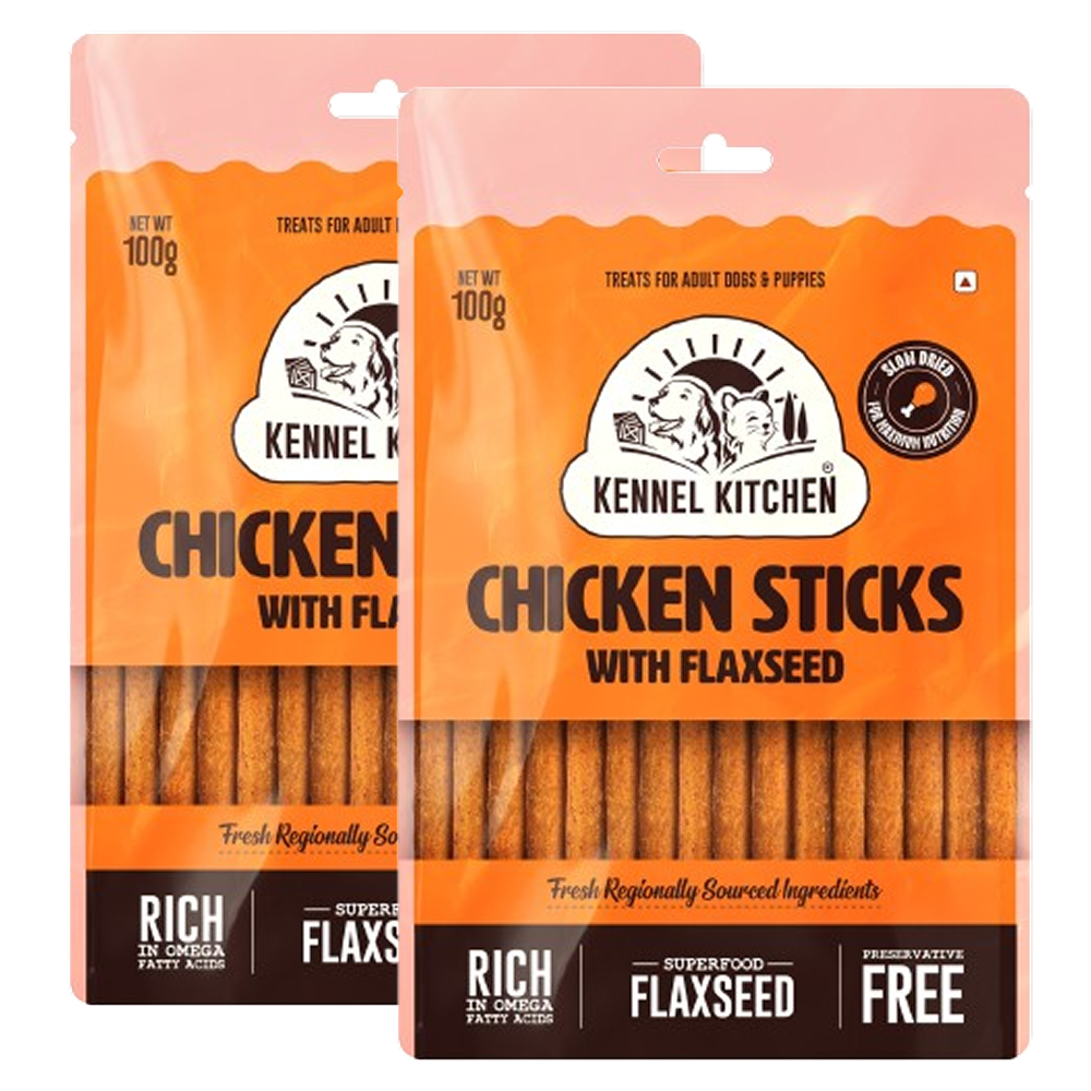 Kennel Kitchen Chicken Stick with Flaxseed Dog Treats image 10