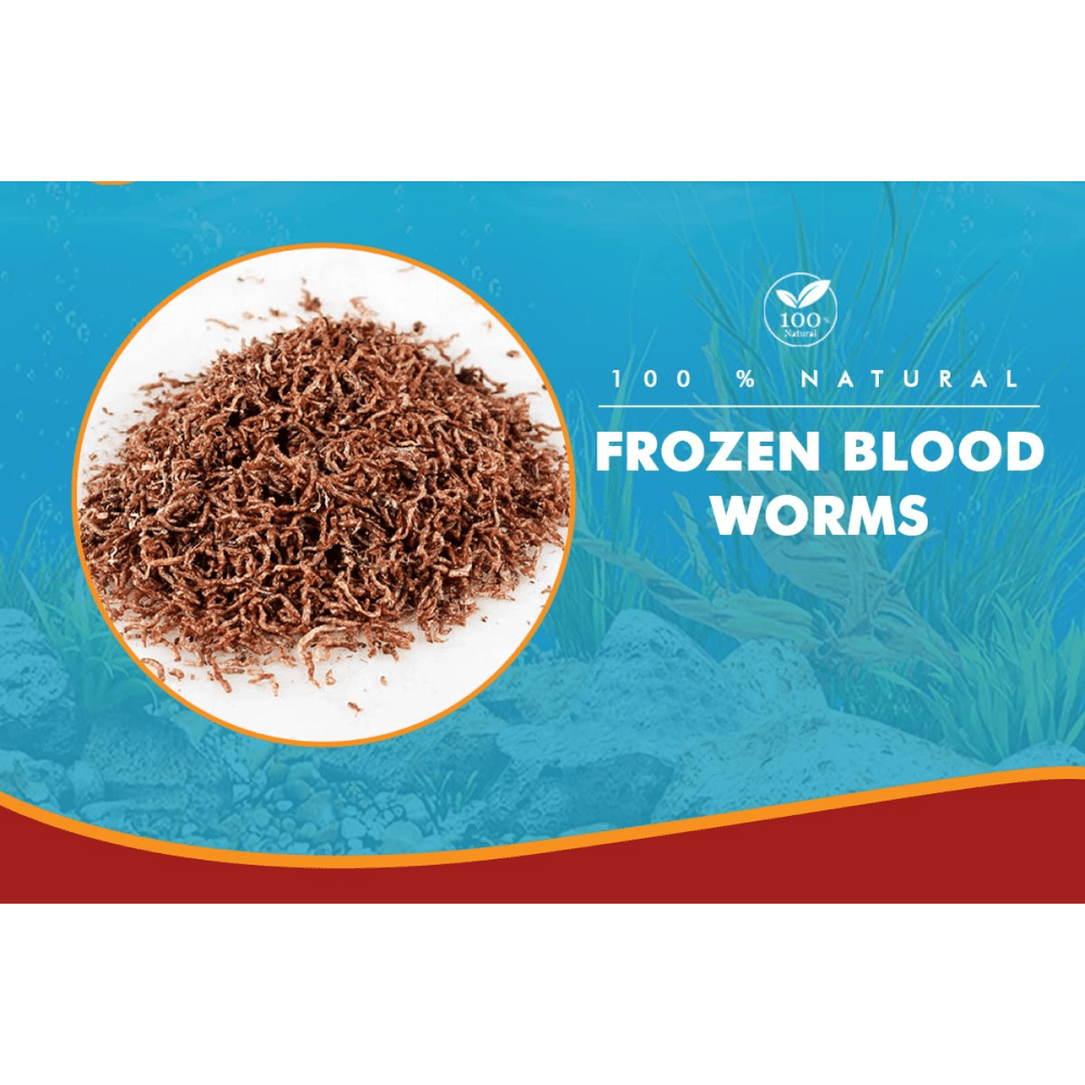 Boltz Freeze Dried Blood Worms Fish Food image 2