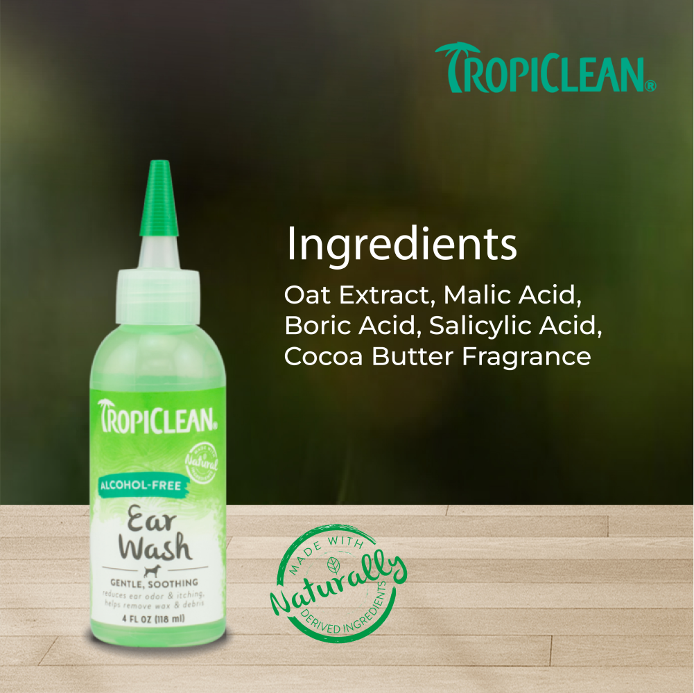 Tropiclean Alcohol Free Ear Wash for Dogs and Cats image 4