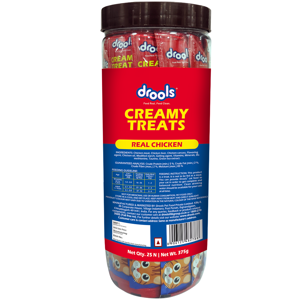 Drools Real Chicken Creamy Cat Treats image 4