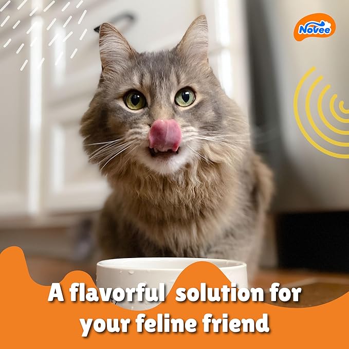 Novee Kitty Tuna with Salmon Soup Cat Treats image 2