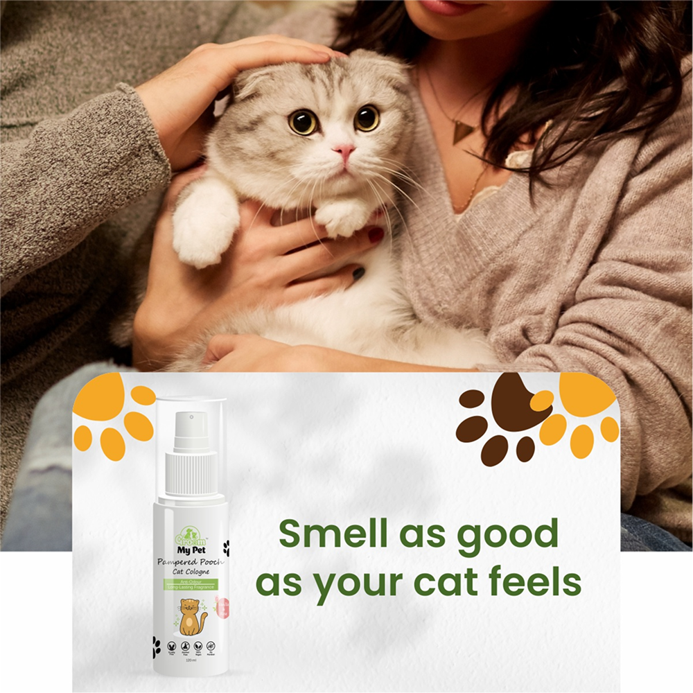 Groom My Pet Vanilla and Rose Pampered Pooch Cologne for Cats image 4
