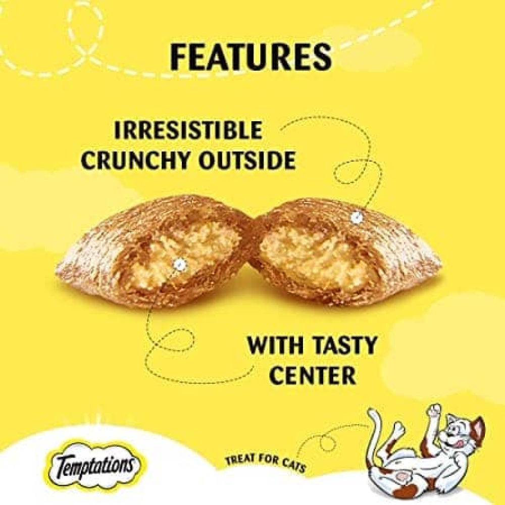 Temptations Tempting Tuna and Tasty Chicken Flavour Cat Treats Combo image 7
