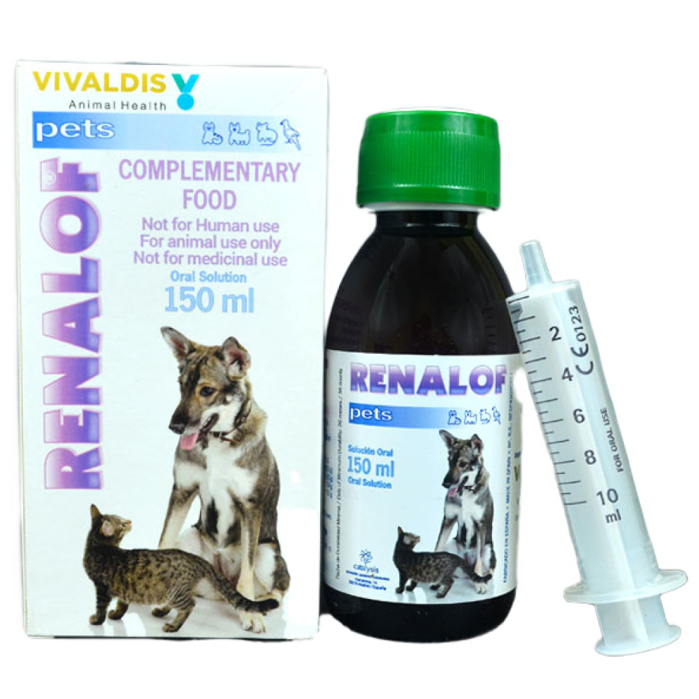 Vivaldis Renalof Pet Syrup for Dogs and Cats (150ml) image 2