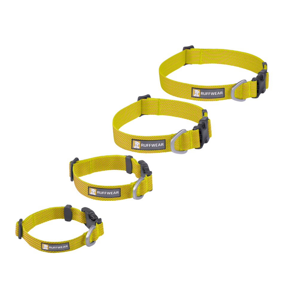 Ruffwear Hi & Light Lightweight Collar for Dogs (Lichen Green) image 3
