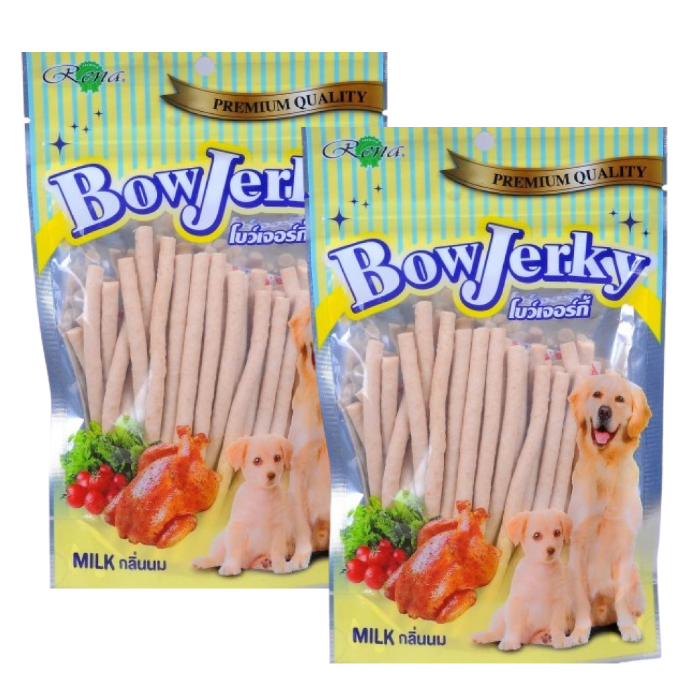 Rena BowJerky Milk Sticks Dog Treats image 7