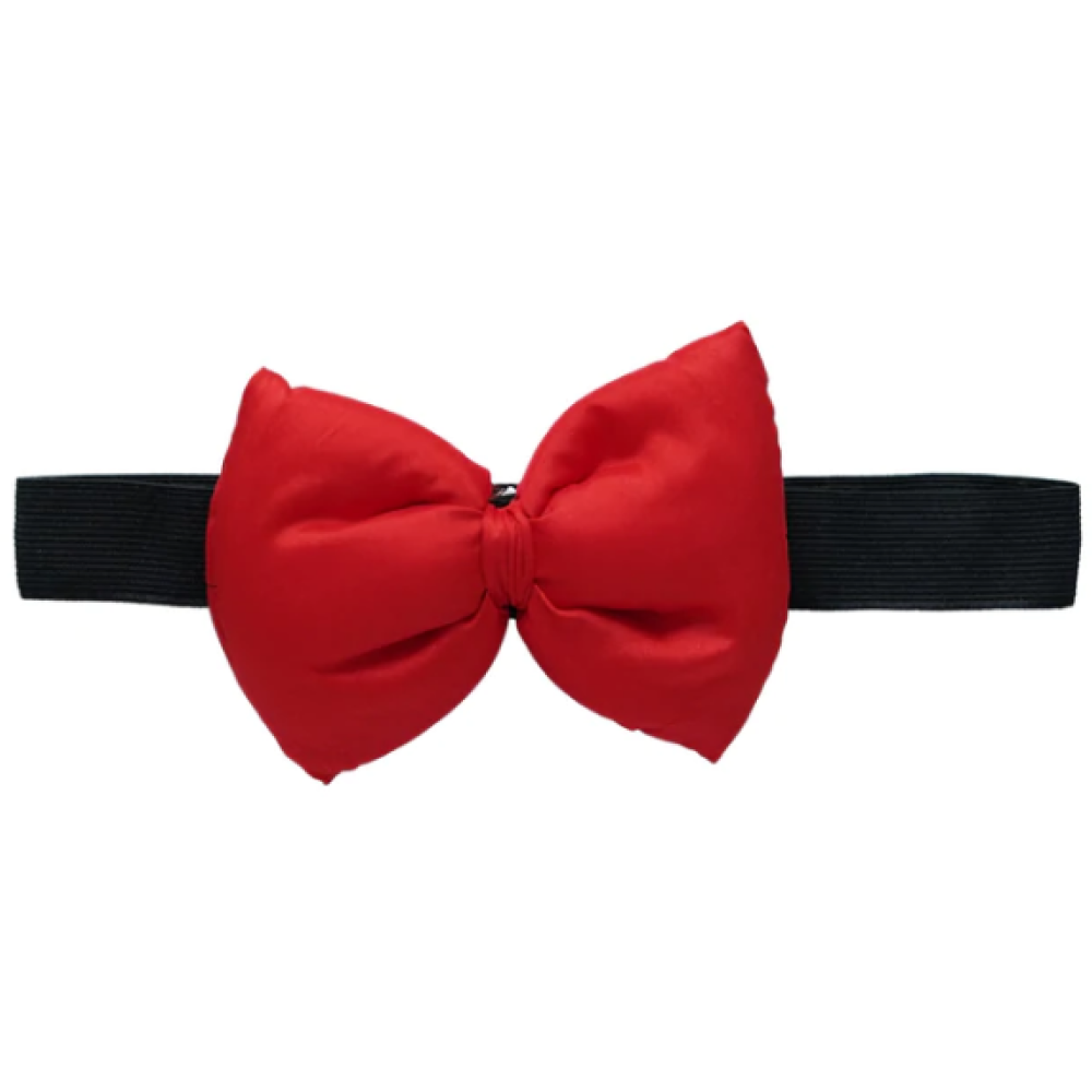 Floof & Co Elastic Bow (Red) image 2