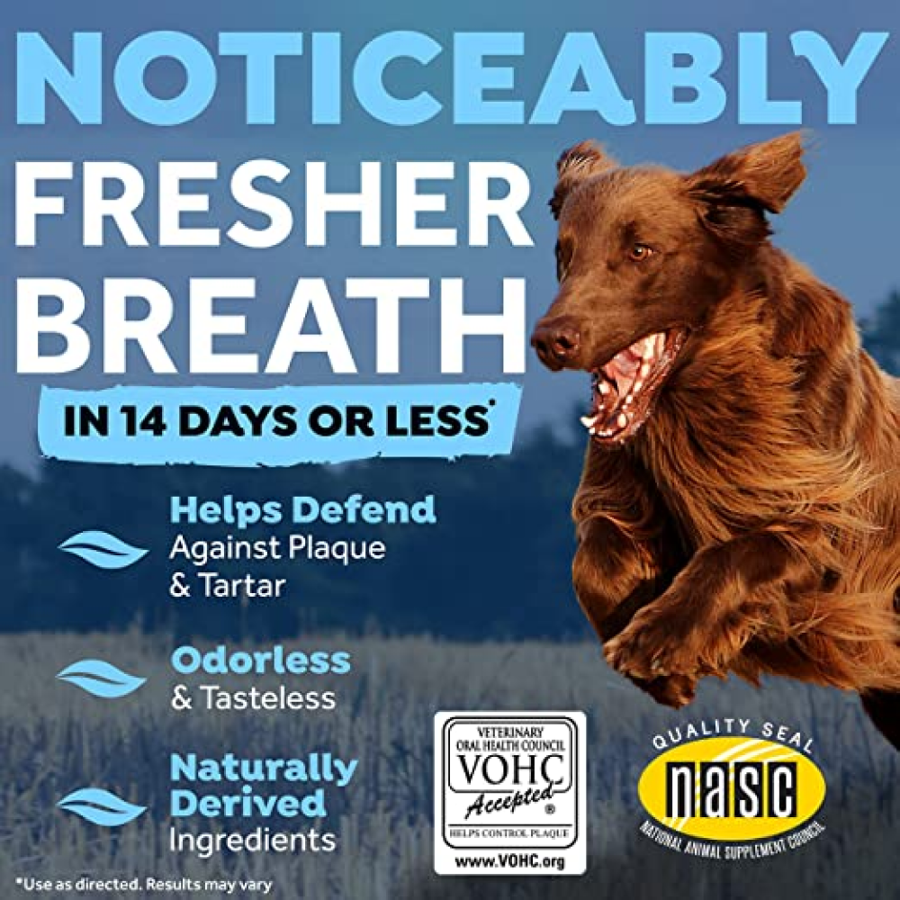 Tropiclean Fresh Breath Digestive Support Water Additive for Dogs image 4