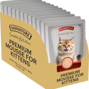 Signature Grain Zero Salmon Mousse Kitten Cat Wet Food
