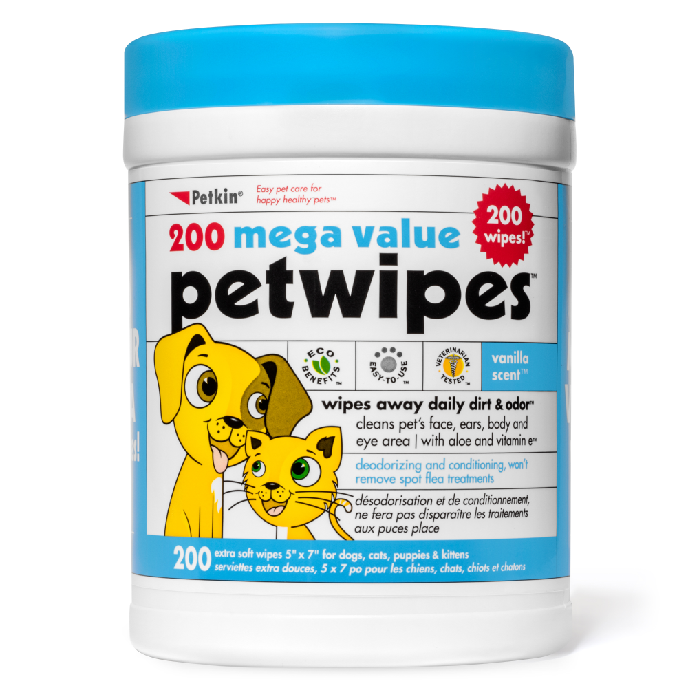 Petkin Mega Value Pack Petwipes for Dogs and Cats image 5