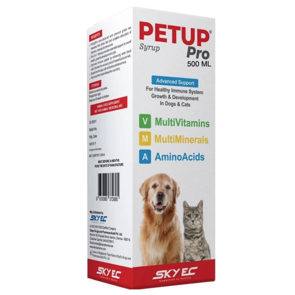 Skyec Petup Syrup Multi Vitamin Supplement for Dogs and Cats image 3