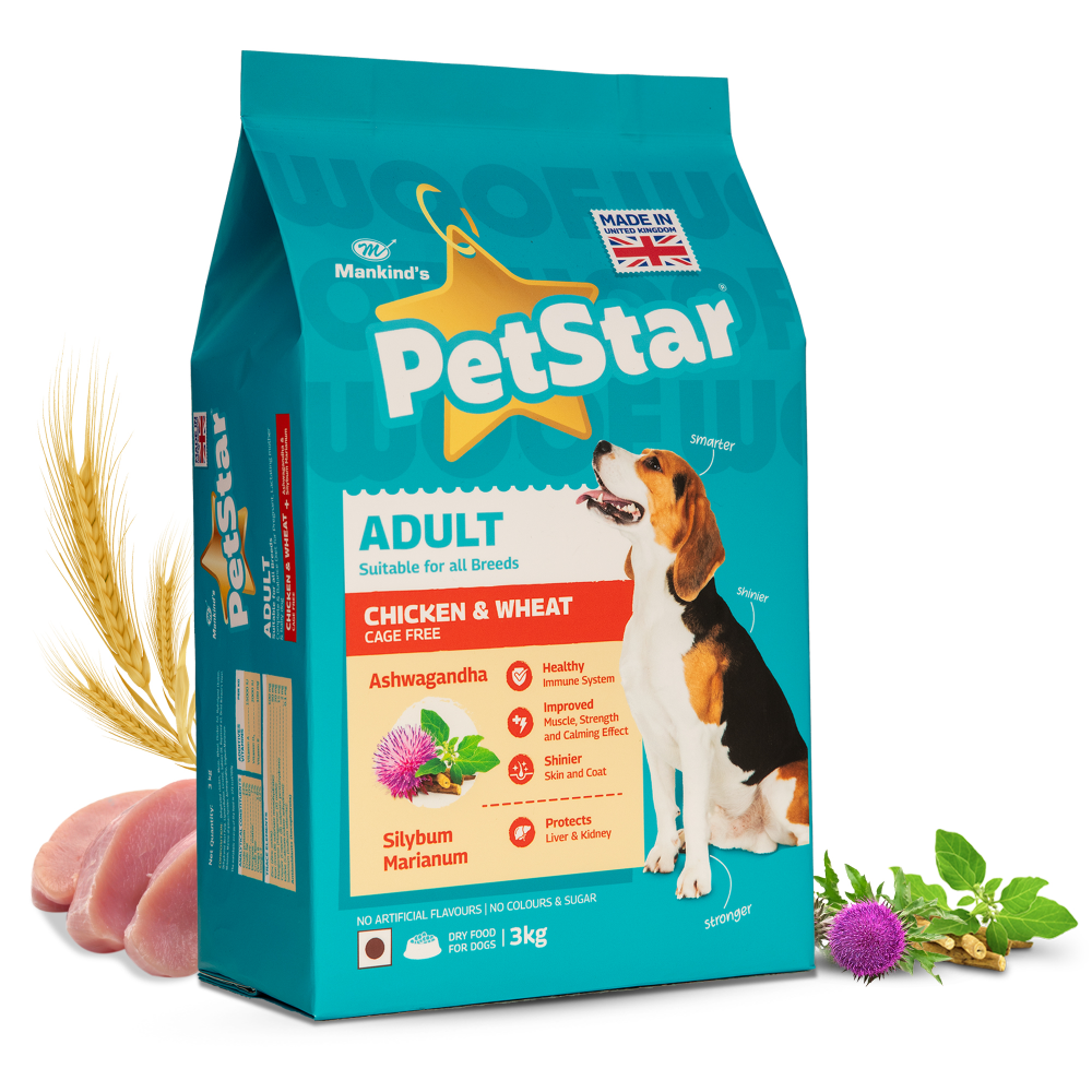 Mankind Petstar Chicken and Wheat Adult Dog Dry Food image 10