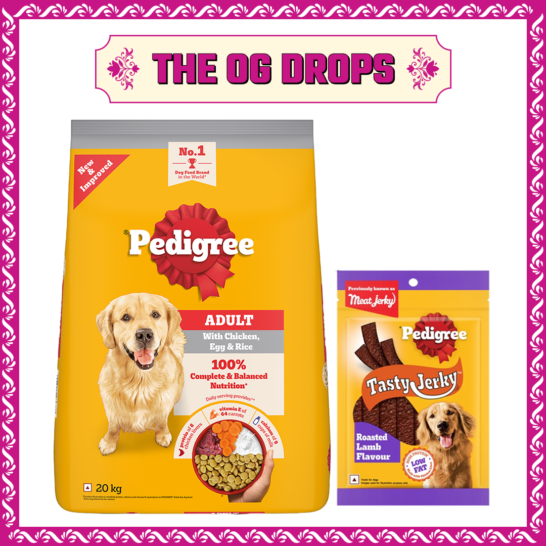 Pedigree Chicken, Egg and Rice Adult Dog Dry Food image 3